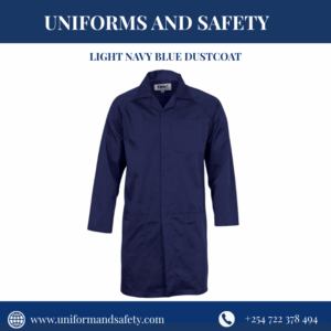 Light Navy Blue Dustcoat