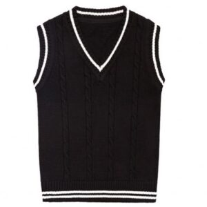 Short Sleeved School Sweater