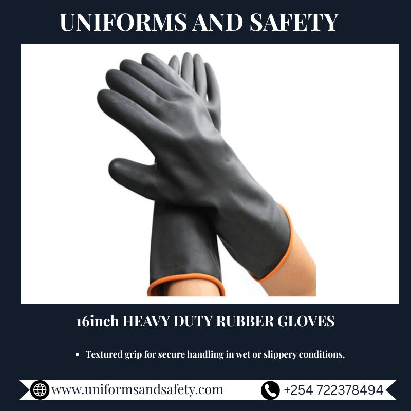 16inch HEAVY DUTY RUBBER GLOVES