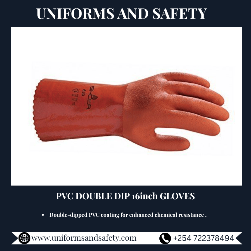 16inch PVC DOUBLE DIP GLOVES