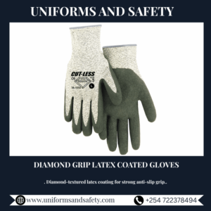 DIAMOND GRIP LATEX CAOTED GLOVES