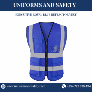 Executive Royal Blue Reflector Vest