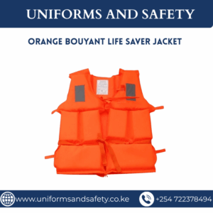 ORANGE BOUYANT LIFE SAVER JACKET