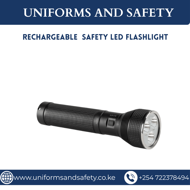 RECHARGEABLE SAFETY LED FLASHLIGHT