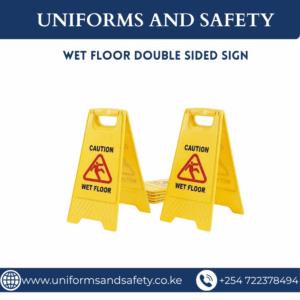 WET FLOOR DOUBLE SIDED SIGN