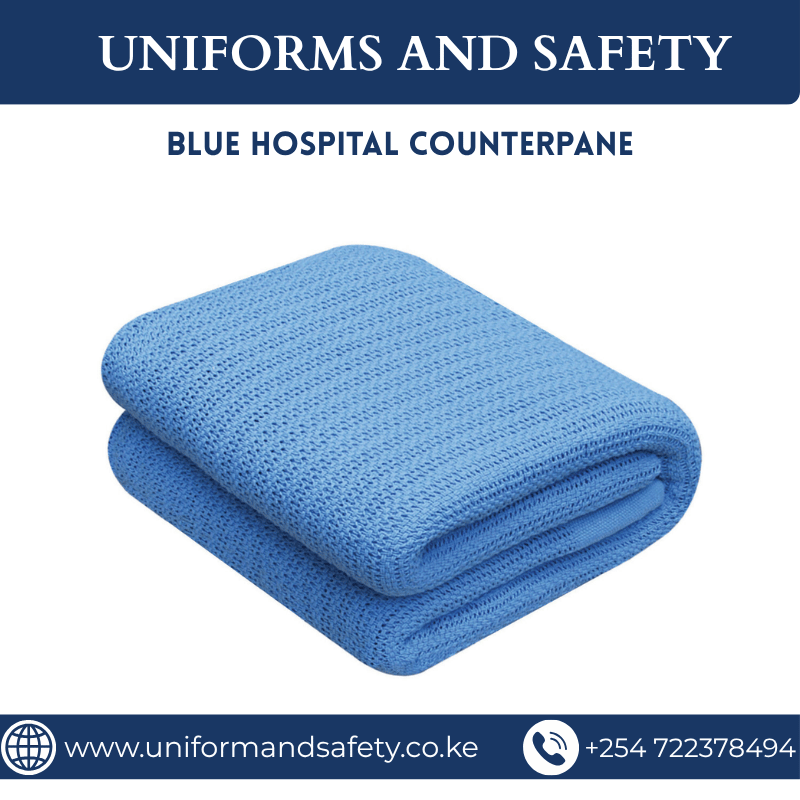 Blue Hospital Counterpane
