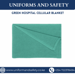 Green Hospital Cellular Blanket