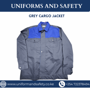 Grey Cargo Jacket