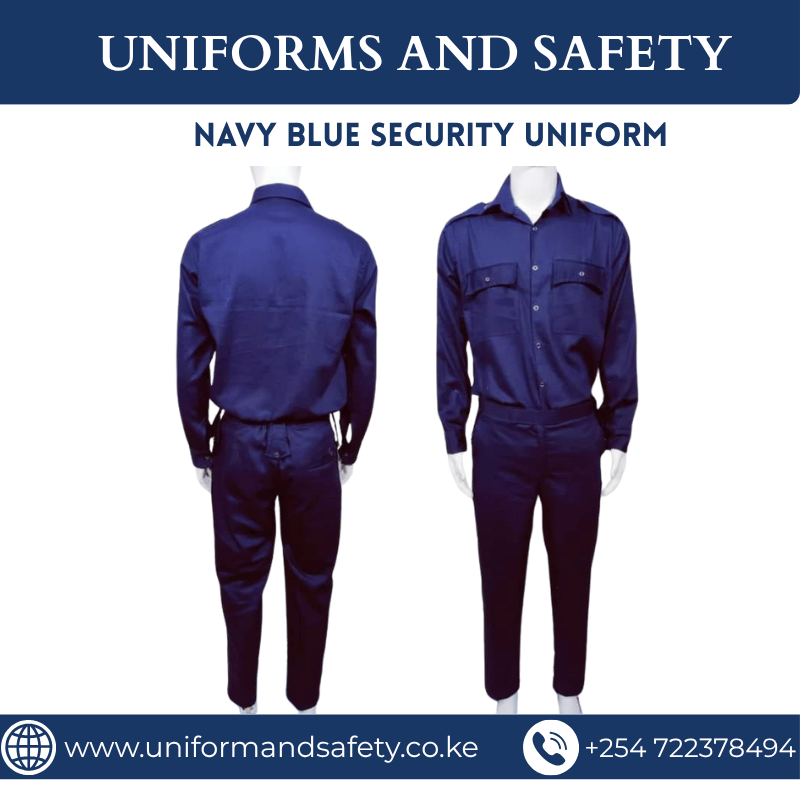 Navy Blue Security Uniform