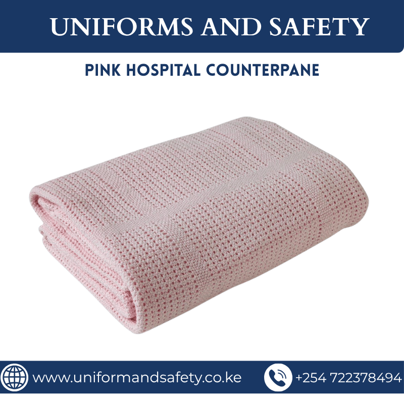 Pink Hospital Counterpane